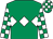 Emerald green, white triple diamonds, checked sleeves and cap (Messrs Robin Strydom, D A McKenzie & I D J Van Wyk)