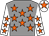 Grey, orange stars, white sleeves, orange stars, white cap, orange star (Concept Furniture International Limite)