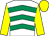 White & emerald green chevrons, yellow sleeves & cap (Game Syndicate)