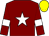 Maroon, white star, white armlets, yellow cap (Gigginstown House Stud)
