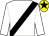 White, black sash, yellow cap, black star (Neil Gault)