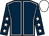 Dark blue, white seams, white stars on sleeves, white cap (Glory Days Syndicate)