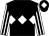 Black, white triple diamond, white and black striped sleeves, black cap, white diamond (The Wychwood Partnership)