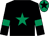 Black, emerald green star and armlets, emerald green cap, black star (Stg Racing Partnership)