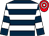 Dark blue & white hoops, red & white hooped cap (Ms Kiva O'Brien)