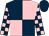 Dark blue and pink (quartered), checked sleeves, dark blue cap (Mr Graeme P McPherson)