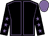 Black, mauve seams, black sleeves, mauve stars, mauve cap (The Reign It In Partnership)