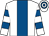 White, royal blue panel, hooped sleeves & cap (Always The Experts Syndicate)