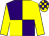 Yellow & purple quartered, yellow sleeves, check cap (Rectory Road Holdings Limited & Mrs J S Bolger)