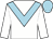 White, light blue chevron & cap (J G Cosgrave)