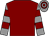 Maroon, grey and maroon hooped sleeves and cap (Triumph In Mind)