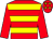 Red & yellow hoops, red sleeves, yellow stars on cap (Mrs Joanne Coleman)