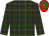 Hunting robertson tartan, red and green hooped cap (Mrs D M Grissell)
