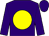 Purple, yellow disc (American Life Partnership)