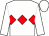 White, red triple diamond (D B Clark & A R Bentall)