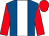 Royal blue, white stripe, red sleeves and cap (Mr T Dascombe)