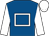 Royal blue, white hollow box, sleeves and cap (Woodhurst Construction Ltd)
