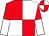 Red and white (quartered), halved sleeves (Two Hopes)