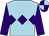 Light blue, purple triple diamond and sleeves, purple and light blue quartered cap (Mrs L Bowtell & Mr P Bowtell)