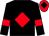 Black, red diamond and armlets, red cap, black diamond (The Deckchair Syndicate)