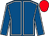 ROYAL BLUE, WHITE seams, RED cap (Anthony Bloom)