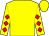 Yellow, red diamonds on sleeves (J Patrick Lee Racing LLC)