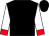 Black, white sleeves, red cuffs (Jeremy Cormier)