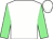 White, light green sleeves, white cap (Martin Tucker)