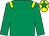 Emerald green, yellow epaulettes, yellow cap, emerald green star (Mrs Pauline McCourt & J B Tolan & L Fay & Colm Kedney)