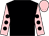 Black, pink sleeves, black spots, pink cap (Mr D Cocks & Mrs S Livesey-van Dorst)