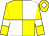 White & yellow quartered, yellow sleeves, white armlet, yellow cap, white diamond (Ontoawinner Syndicate)