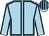 Light blue, dark blue seams, striped cap (Mrs G Hennessy)