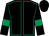 Black, emerald green seams and armlets (Saain)