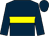 Dark blue, yellow hoop (Thoroughbred British Racing)
