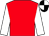 Red, white sleeves, black and white quartered cap (Manor Farm Partnership)