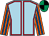 Light blue, red seams, orange and royal blue striped sleeves, emerald green and black quartered cap (Mark E Smith & Jaykayjay Pals Ak)