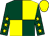 Dark green and yellow (quartered), dark green sleeves, yellow stars and cap (Mr B Homewood & Partners)