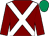 Maroon, white cross sashes, emerald green cap (Afterthelast Syndicate)