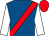 Royal blue, red sash, white sleeves, red cap (Mrs Jane Chapple-Hyam)