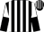 Black and white stripes, white and black halved sleeves (The Likely Lads)