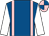 Royal blue, pink braces, white sleeves, pink and royal blue quartered cap (P Jenkins & Partner)