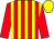 Red and yellow stripes, red sleeves, yellow cap (Soul Galore)