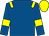 Royal blue, yellow epaulets, armlets and cap (Mr Danny Ablott)