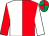 Red & white halved, sleeves reversed, red & emerald green quartered cap (Thomas P O'Connor)