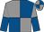 Royal blue & grey quartered, halved sleeves, quartered cap (Sean Gerard Duke)