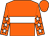Orange, white hoop, orange sleeves, white stars (Mr E Parkes)