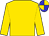 Gold, blue and gold quartered cap (Mr I K Johnson)