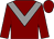 Maroon, grey chevron (Winning Connections Racing)