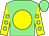 Light green, yellow ball, yellow sleeves, light green spots, light green cap (S Hoffmeister)