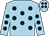 Light blue, dark blue spots (Club Racing Xpo Partnership)